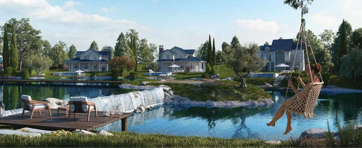 Villa for sale in Mountain View Chillout Park in Northern Expansion of 355 m² with 4 bedrooms