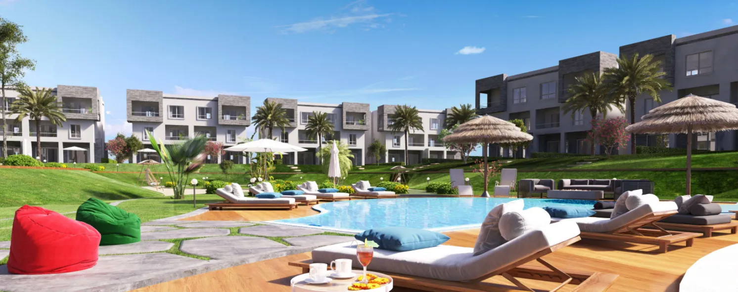 Penthouse for sale in Amwaj in Sidi Abdel Rahman of 164 m² with 3 bedrooms