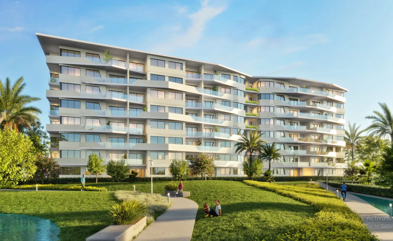 Apartment for sale in The Median Residences in New Cairo of 127 m² with 2 bedrooms