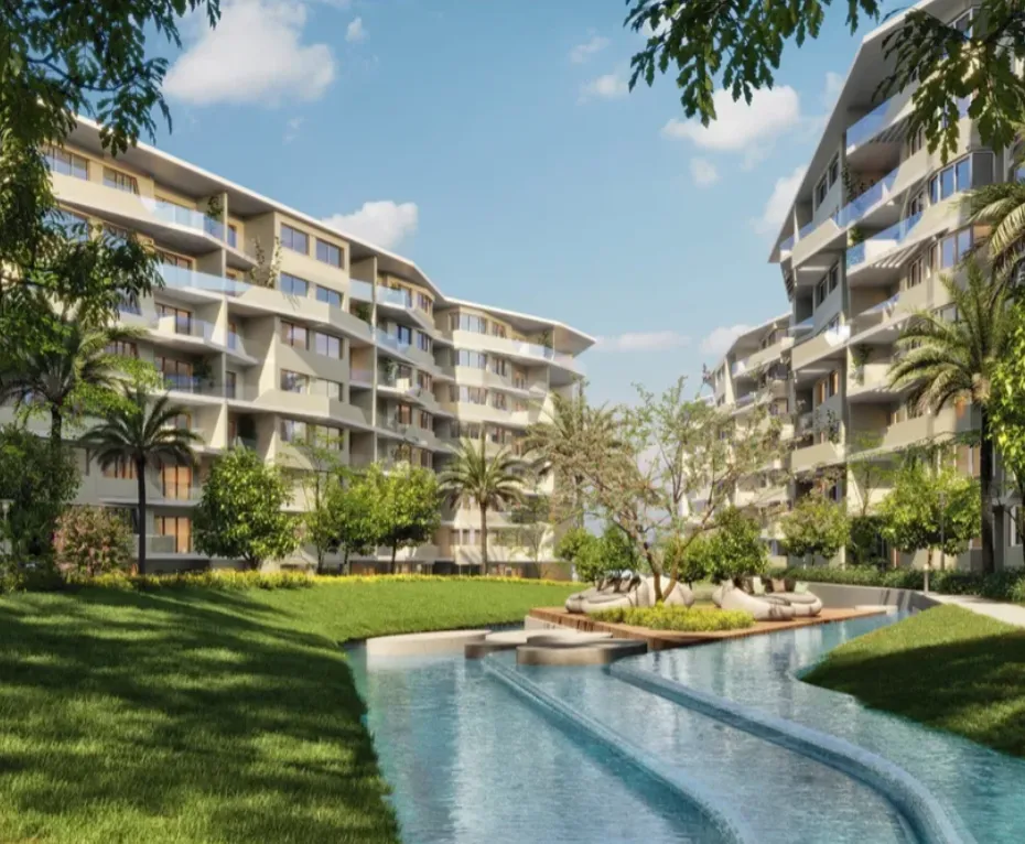 Apartment for sale in The Median Residences in New Cairo of 127 m² with 2 bedrooms