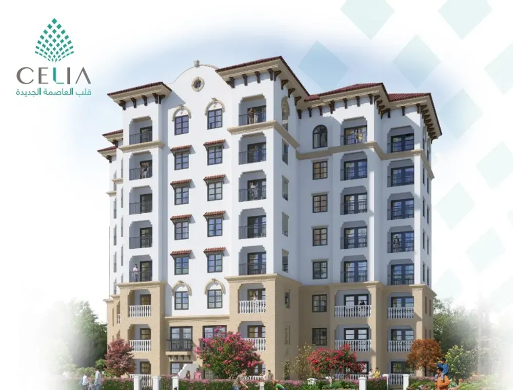 Apartment for sale in Celia in New Capital City of 103 m² with 2 bedrooms