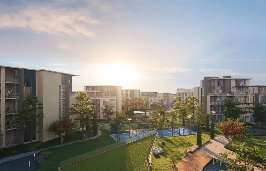 Duplex for sale in Leaves in 6th of October City of 285 m² with 4 bedrooms