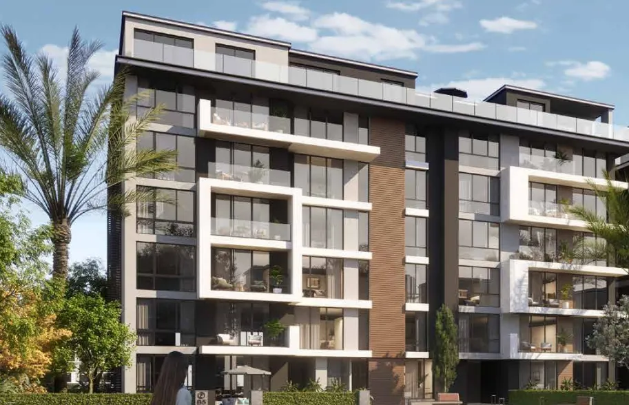 Apartment for sale in Creektown in New Cairo of 130 m² with 2 bedrooms