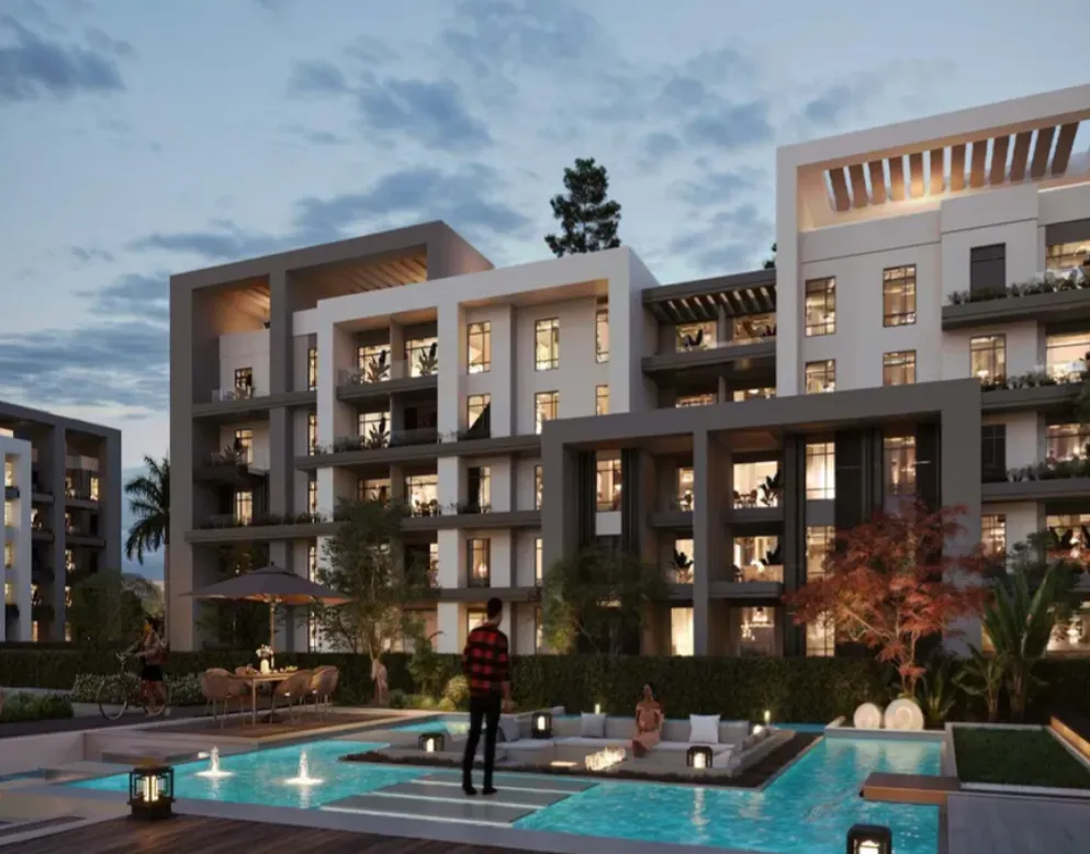 Apartment for sale in La Colina East in New Cairo of 82 m² with 1 bedrooms