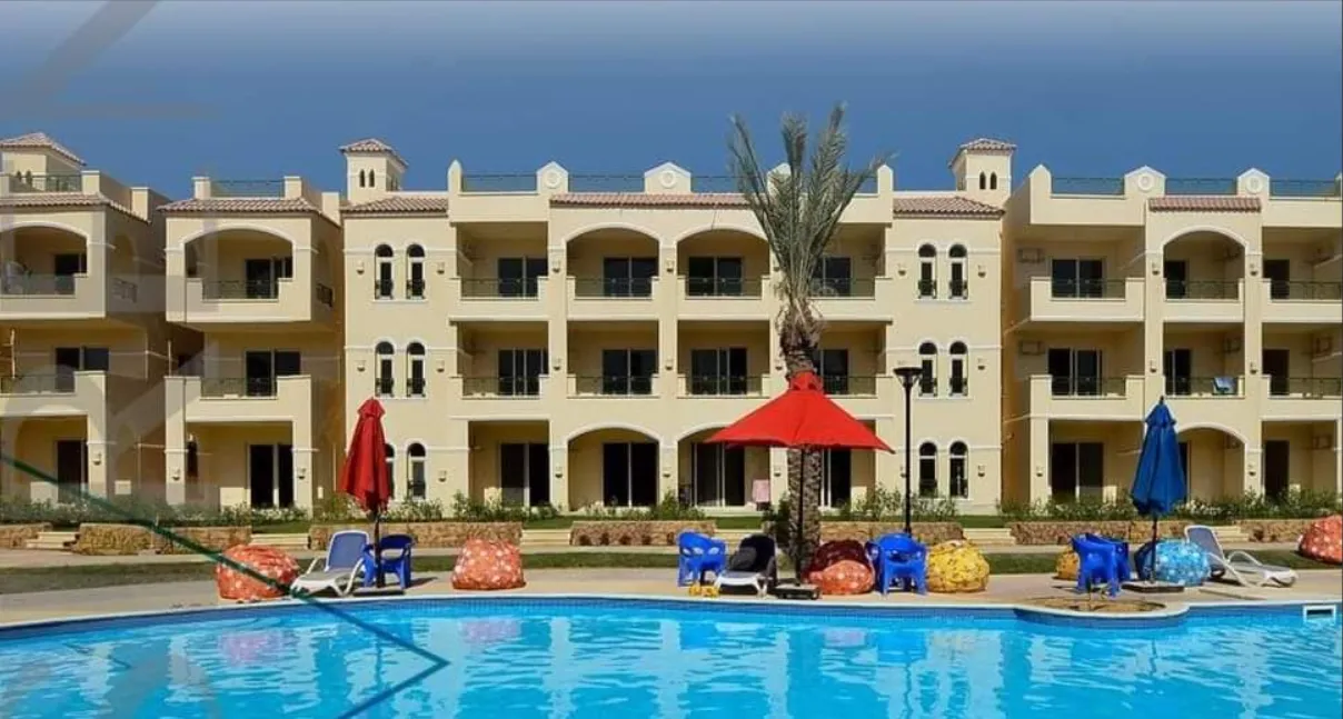 Chalet for sale in Lasirena Palm Beach in Ain Sokhna of 110 m² with 2 bedrooms