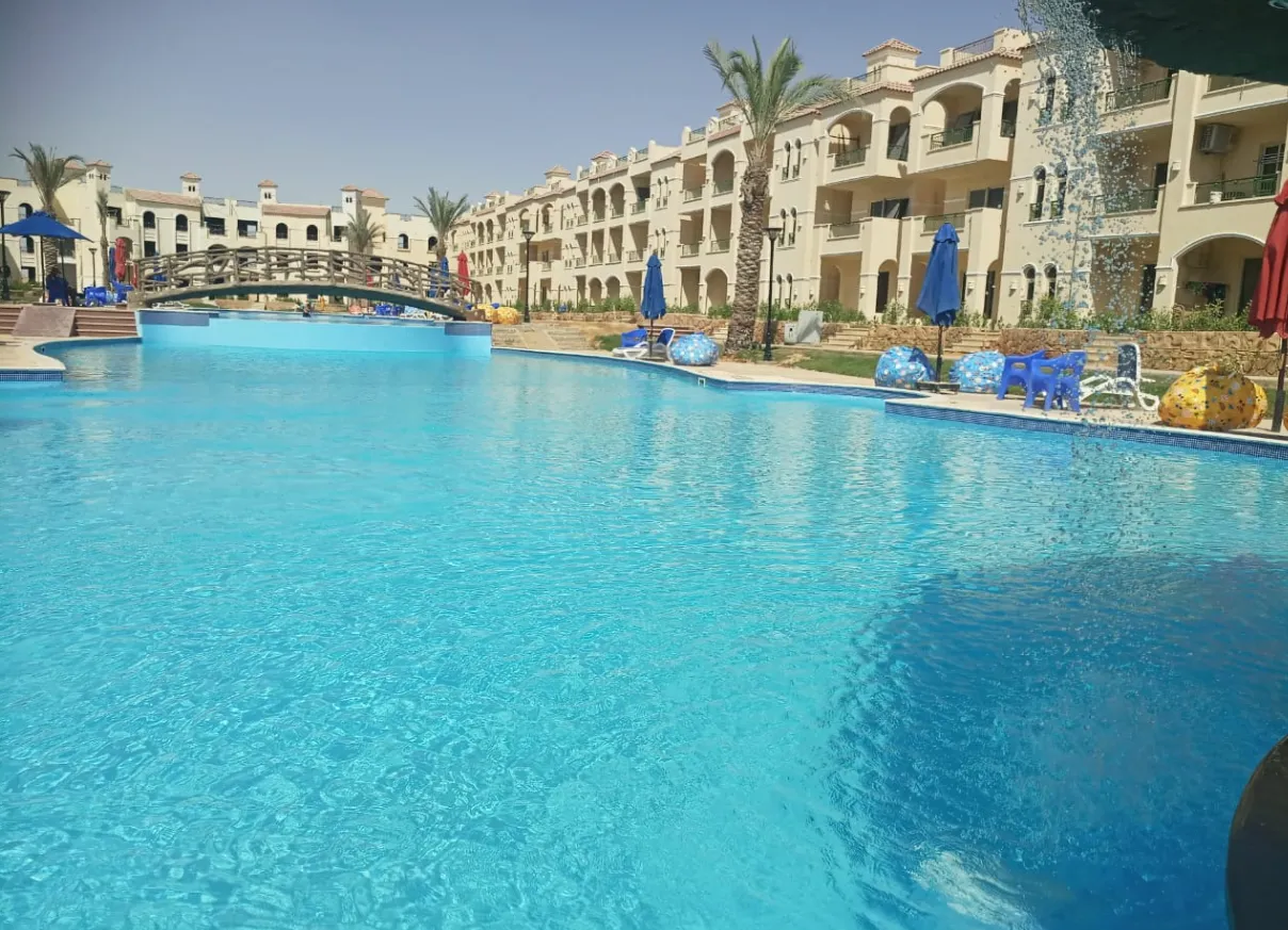 Chalet for sale in Lasirena Palm Beach in Ain Sokhna of 110 m² with 2 bedrooms