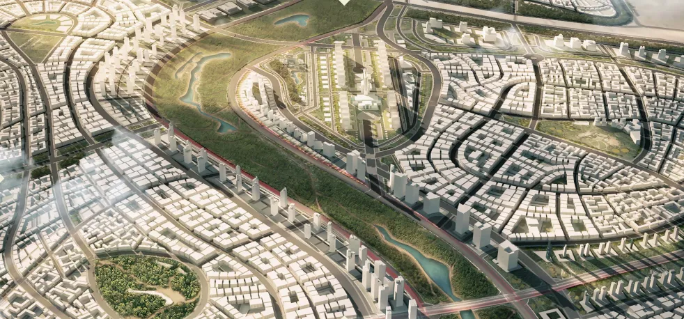 Twinhouse for sale in Al Maqsad in New Capital City of 424 m² with 3 bedrooms