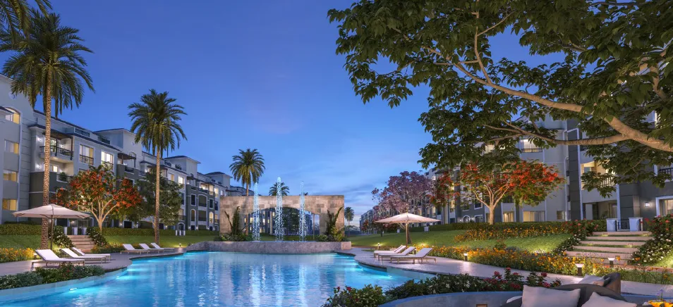 Penthouse for sale in Stone Residence in New Cairo of 175 m² with 1 bedrooms