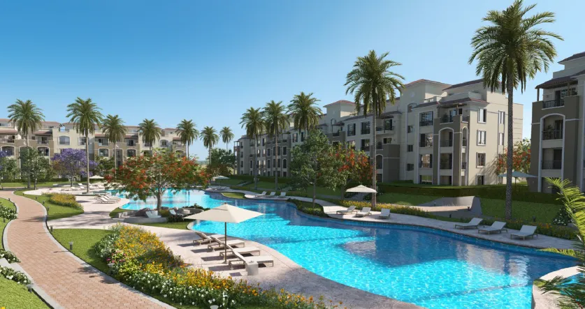 Penthouse for sale in Stone Residence in New Cairo of 175 m² with 1 bedrooms