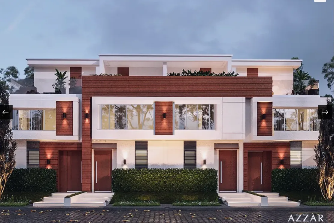 Townhouse for sale in Azzar Legacy in New Cairo of 172 m² with 3 bedrooms
