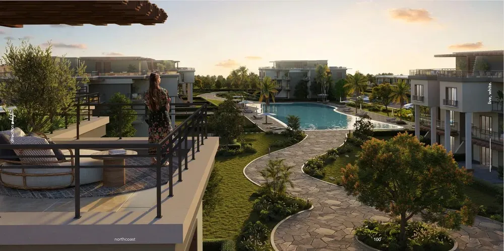 Chalet for sale in Direction White in Ras El Hekma of 156 m² with 3 bedrooms