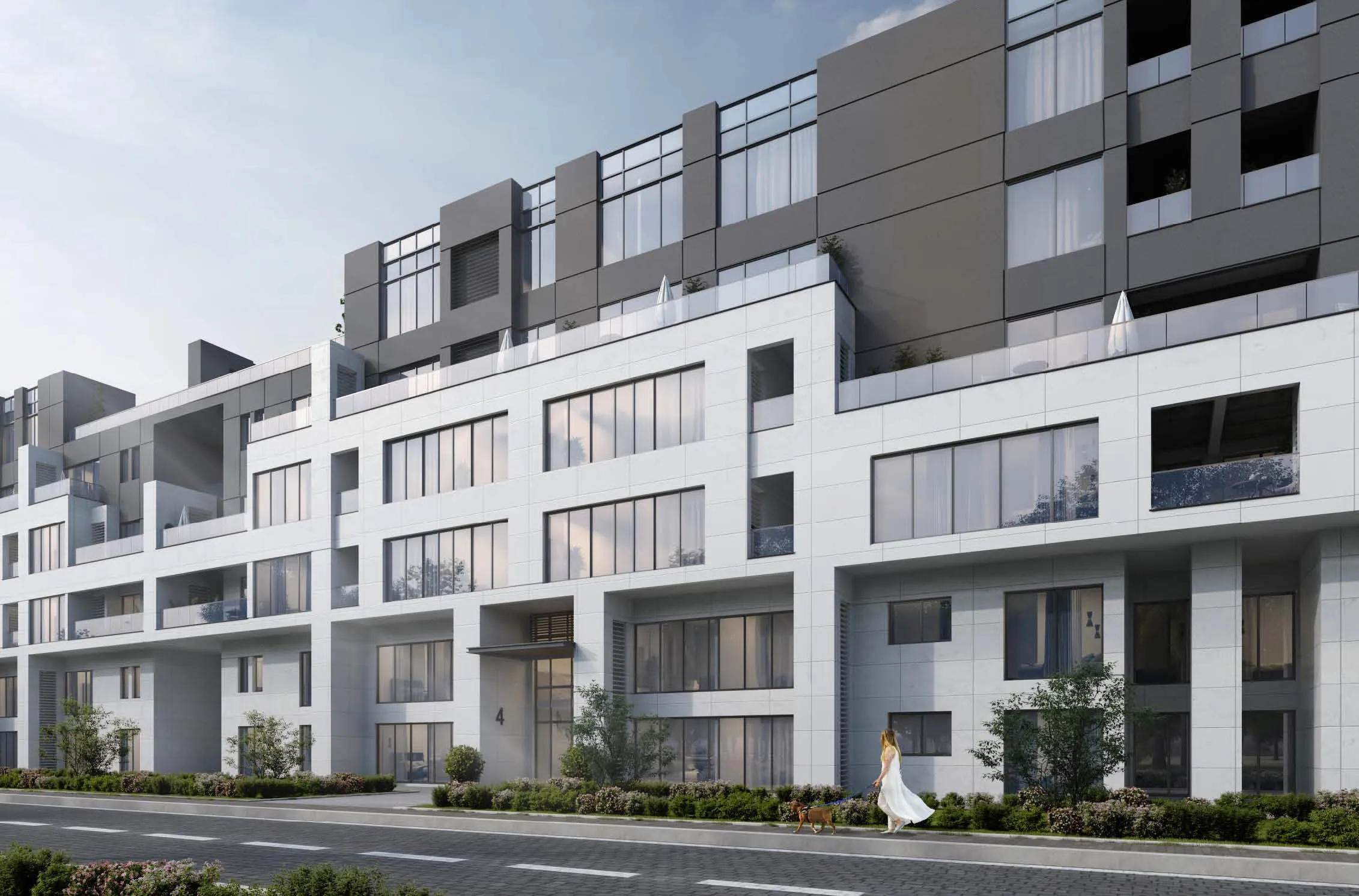 Apartment for sale in Al Karma Kay in El Sheikh Zayed of 81 m² with 1 bedrooms