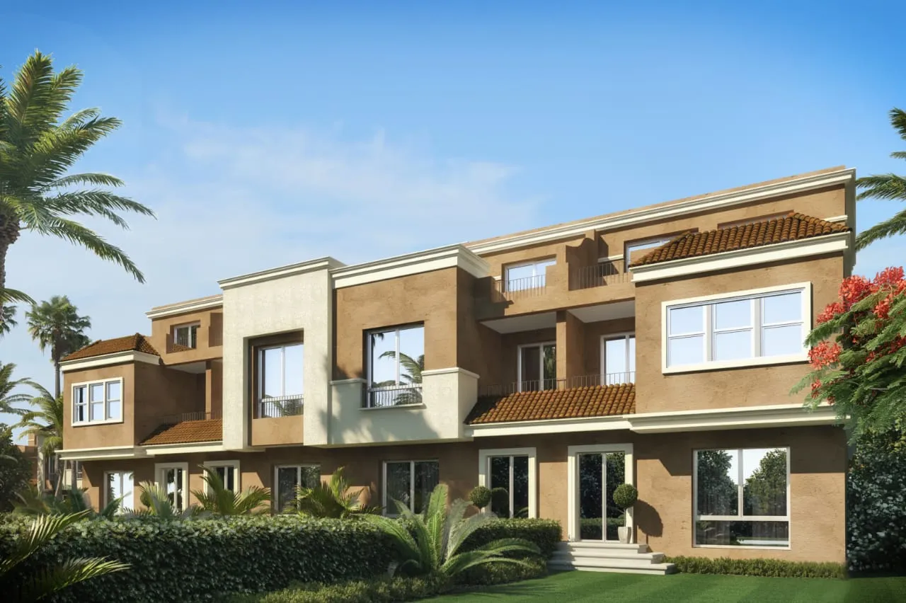 Townhouse for sale in Sarai in New Cairo of 165 m² with 3 bedrooms