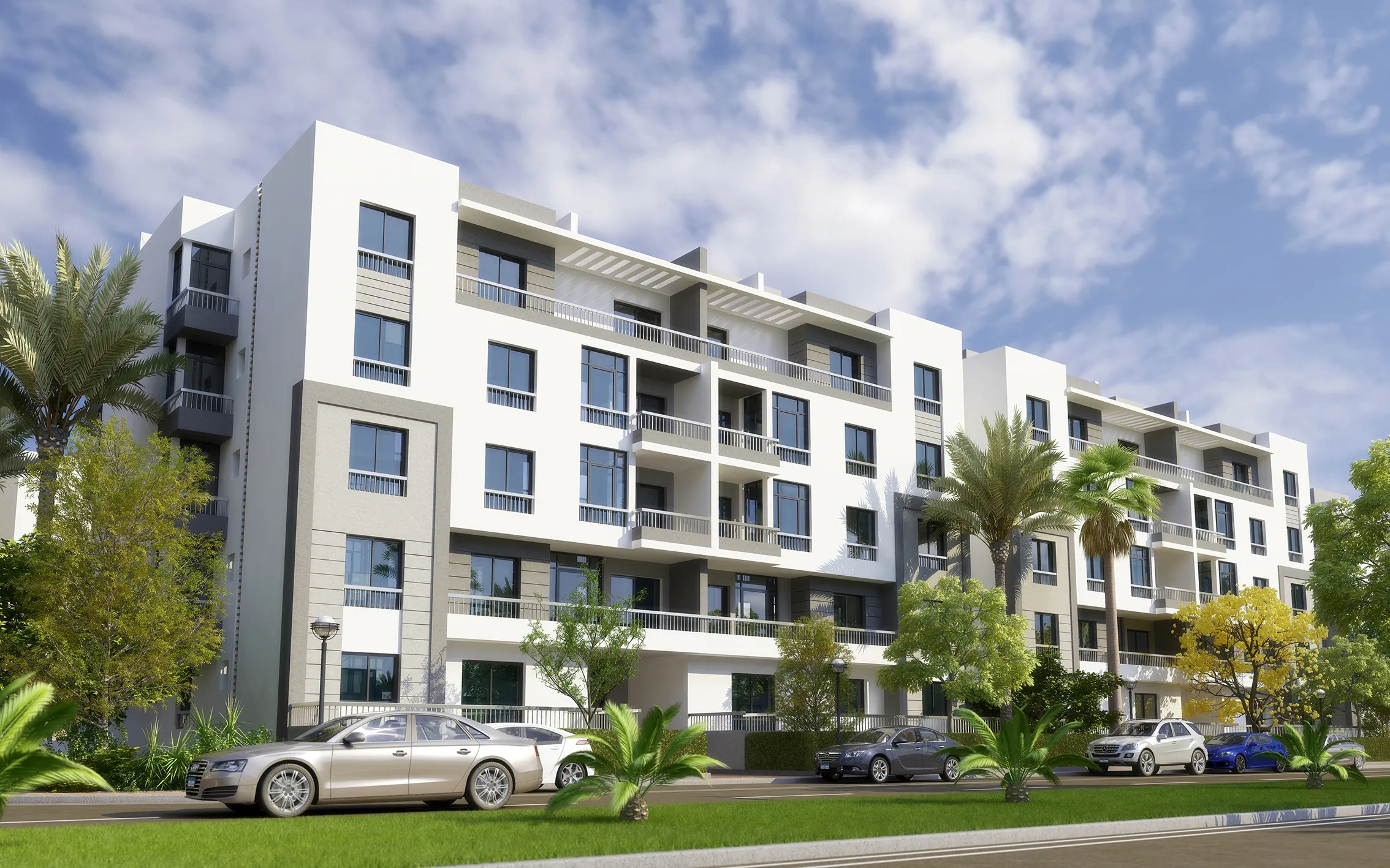 Apartment for sale in Jayd in New Cairo of 280 m² with 2 bedrooms