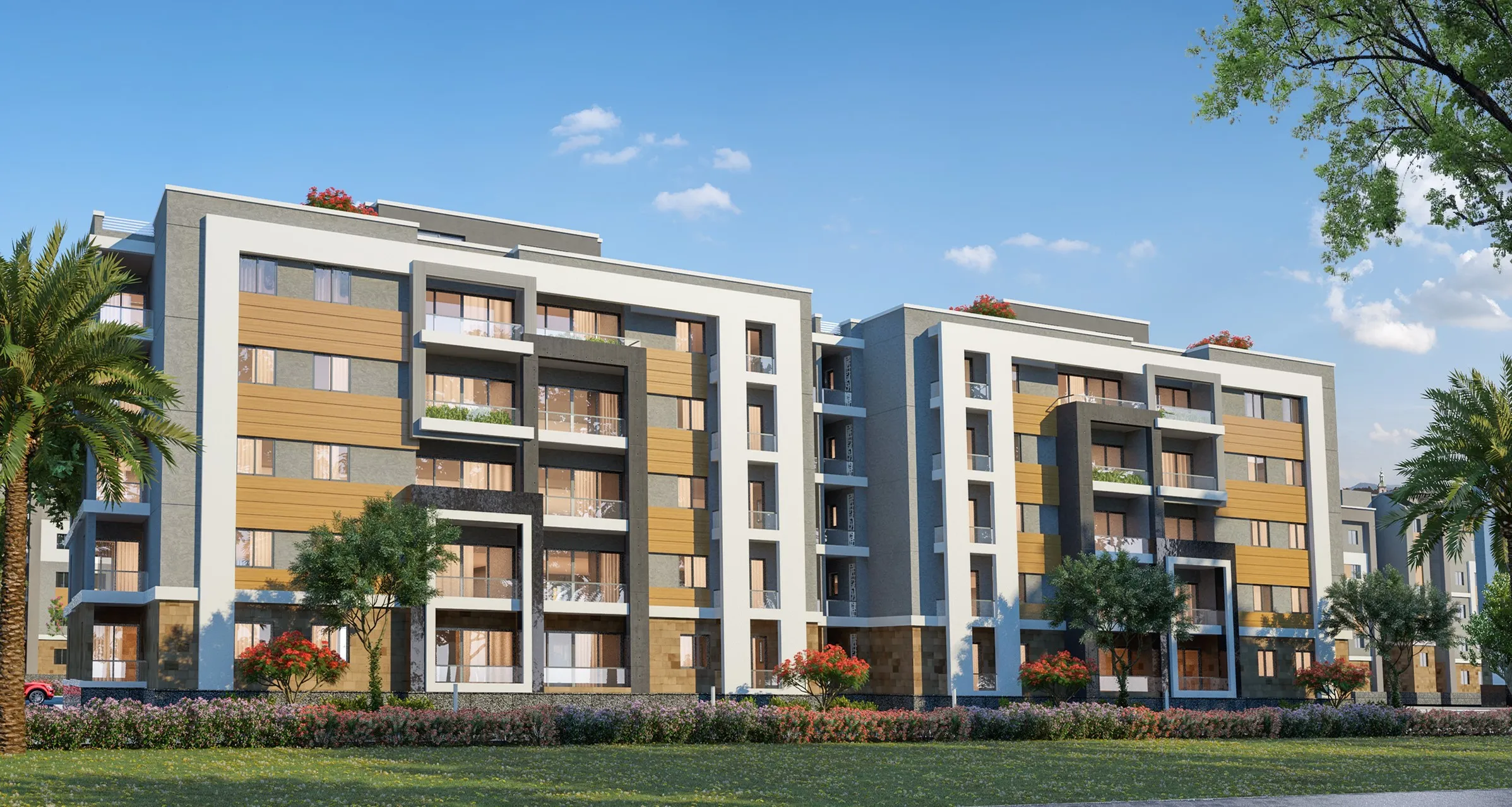 Apartment for sale in Jayd in New Cairo of 280 m² with 2 bedrooms