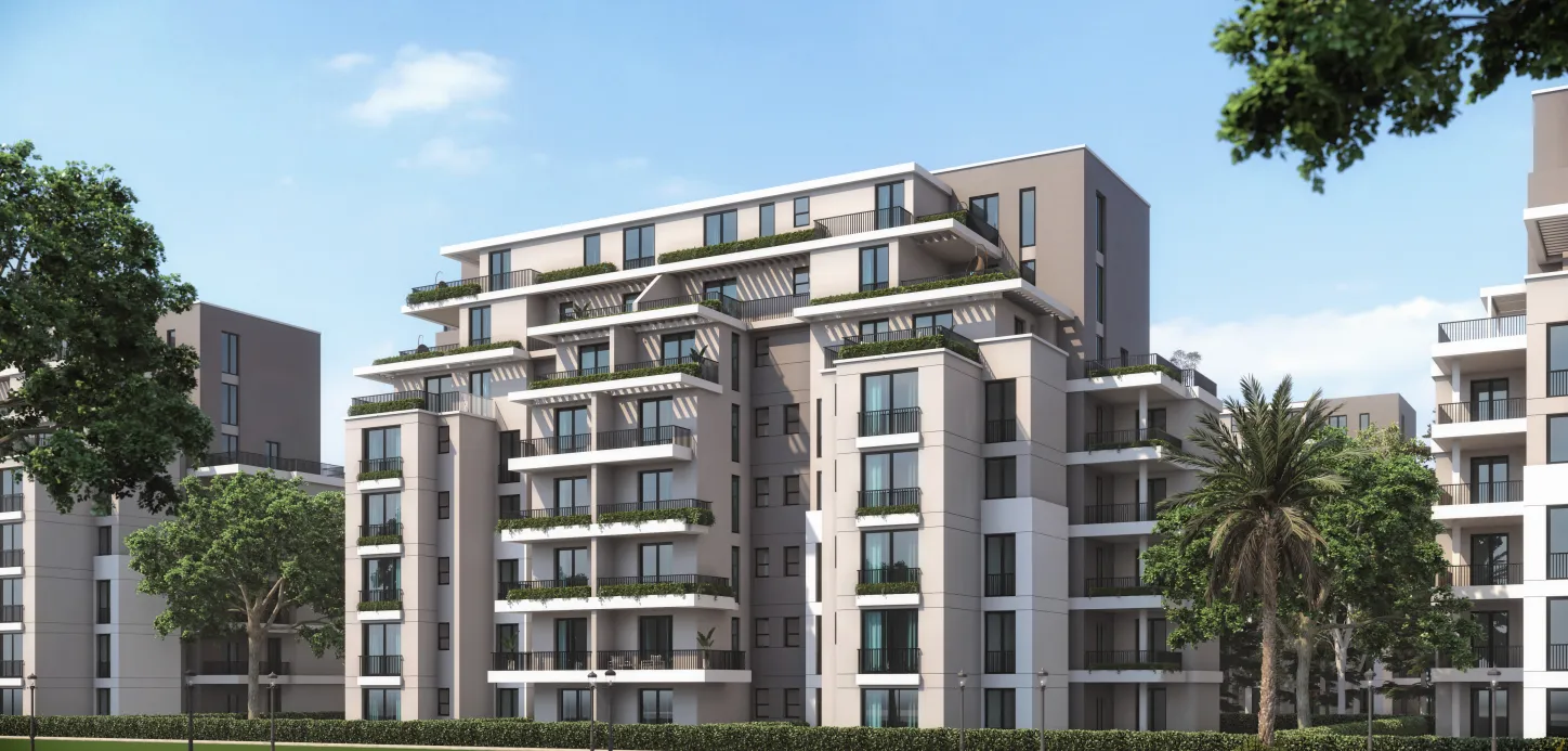 Apartment for sale in Sarai in New Cairo of 158 m² with 3 bedrooms