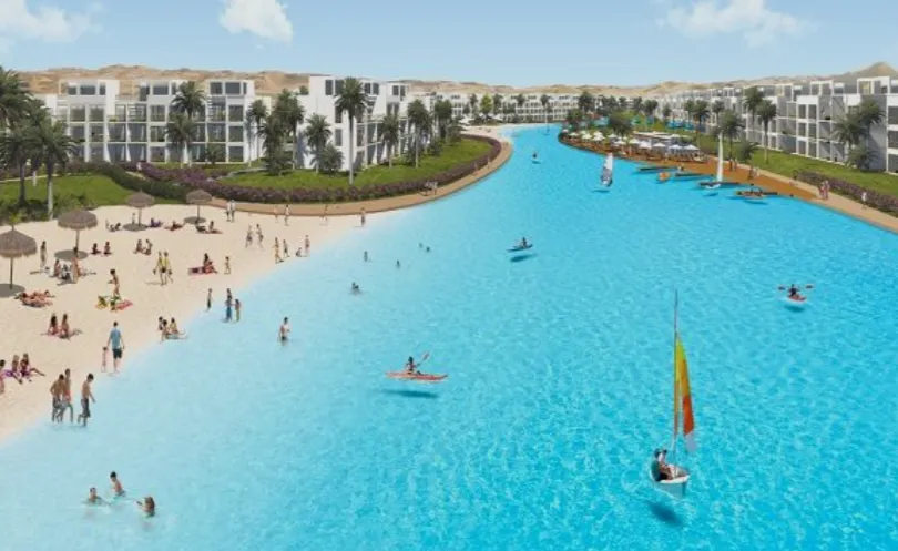Apartment for sale in Emirates Heights in Ras El Hekma of 100 m² with 2 bedrooms