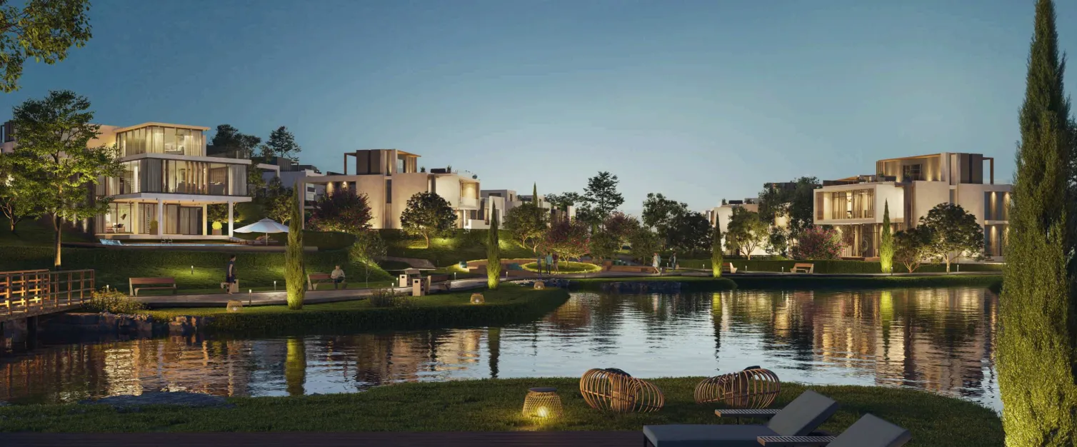 Townhouse for sale in Il Bosco New Capital in New Capital City of 239 m² with 3 bedrooms