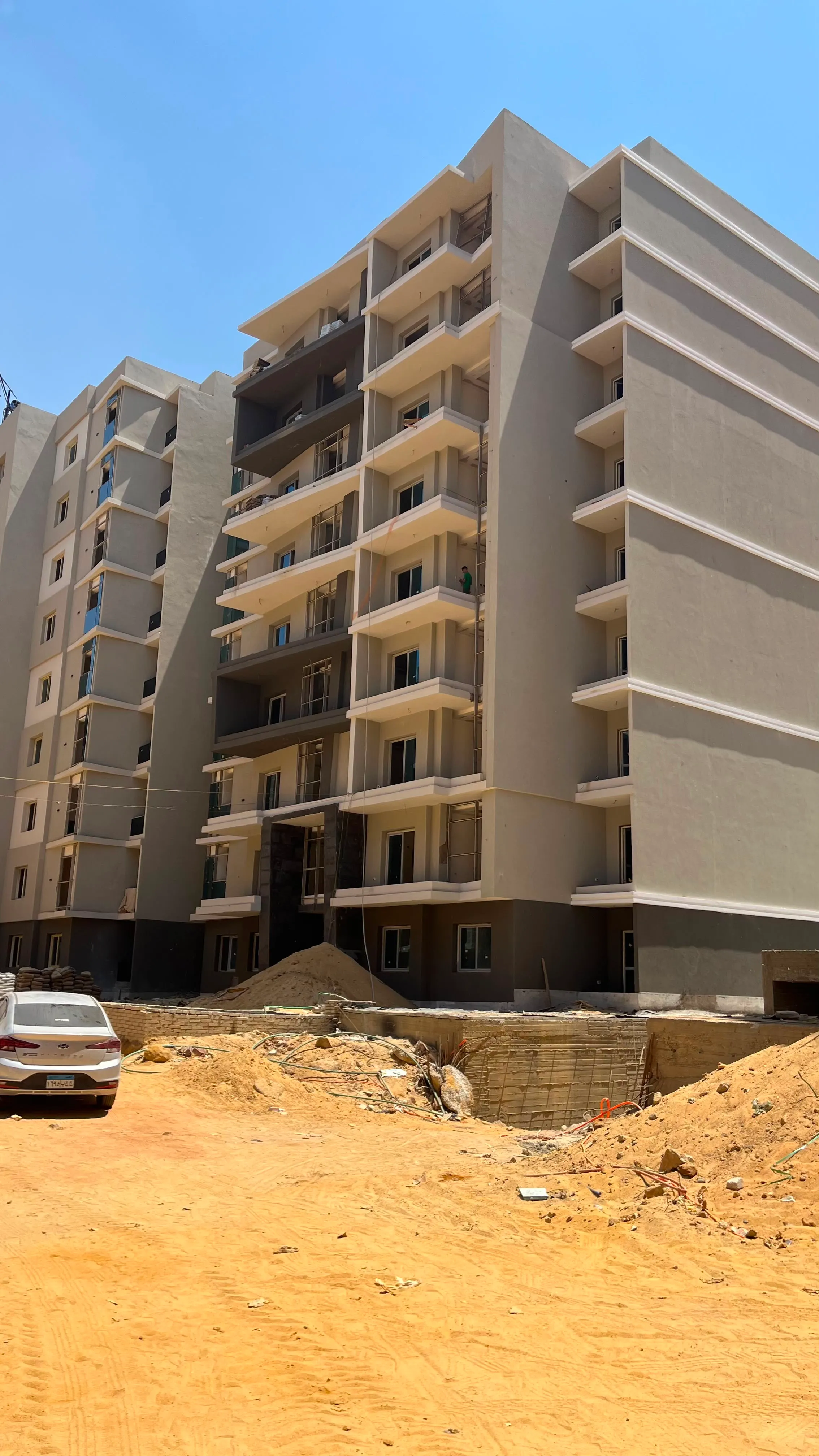 Apartment for sale in La Capitale in New Capital City of 75 m² with 1 bedrooms