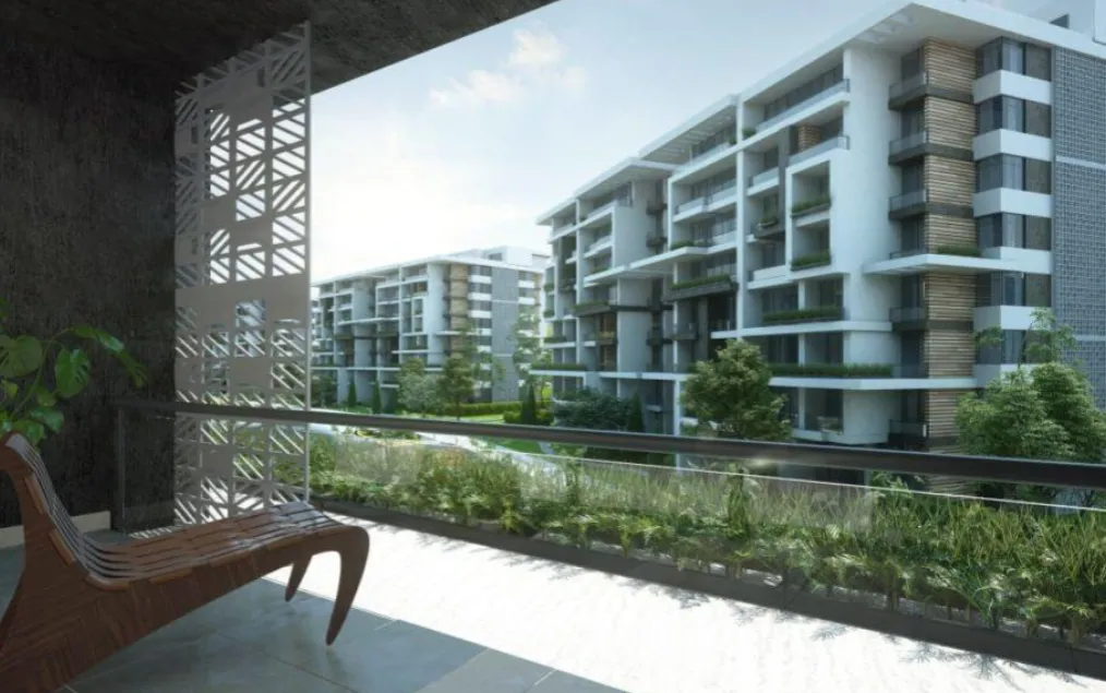 Apartment for sale in La Capitale in New Capital City of 75 m² with 1 bedrooms
