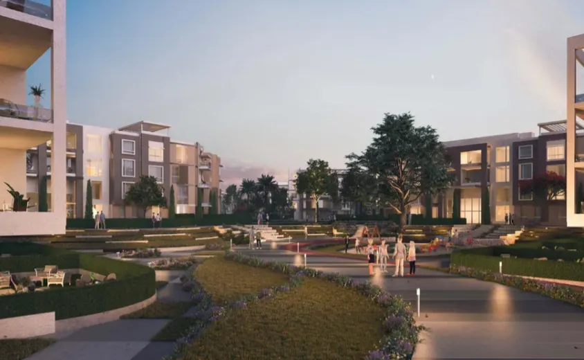 Apartment for sale in Axis X Iwan in 6th of October City of 176 m² with 3 bedrooms