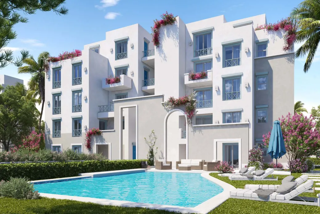 Chalet for sale in Mountain View Ras El Hekma in Ras El Hekma of 95 m² with 2 bedrooms