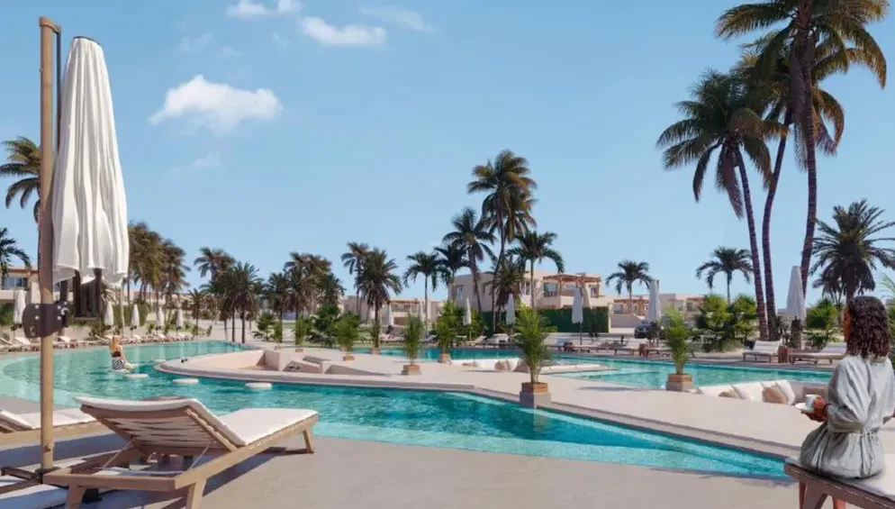 Chalet for sale in Hacienda Blue in Al Dabaa of 116 m² with 3 bedrooms
