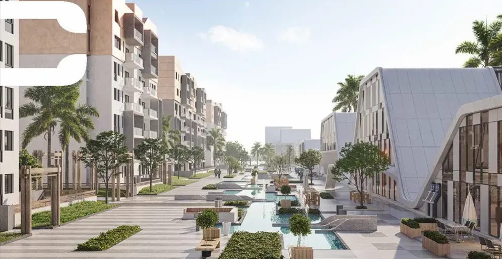 Apartment for sale in Bloomfields in Mostakbal City of 112 m² with 2 bedrooms