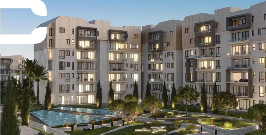 Apartment for sale in Bloomfields in Mostakbal City of 112 m² with 2 bedrooms