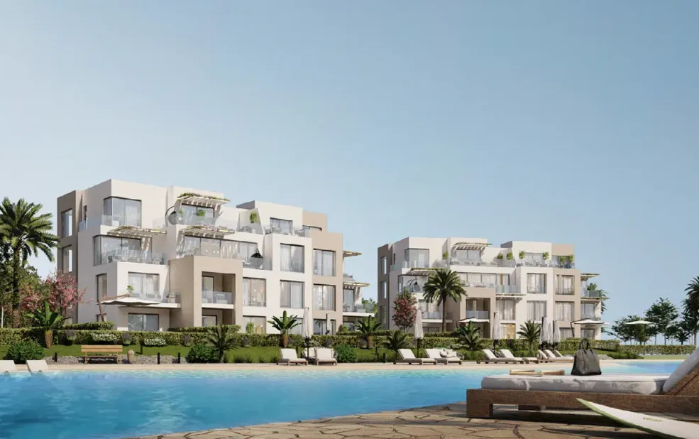 Chalet for sale in Hyde Park North - Seashore in Ras El Hekma of 107 m² with 2 bedrooms