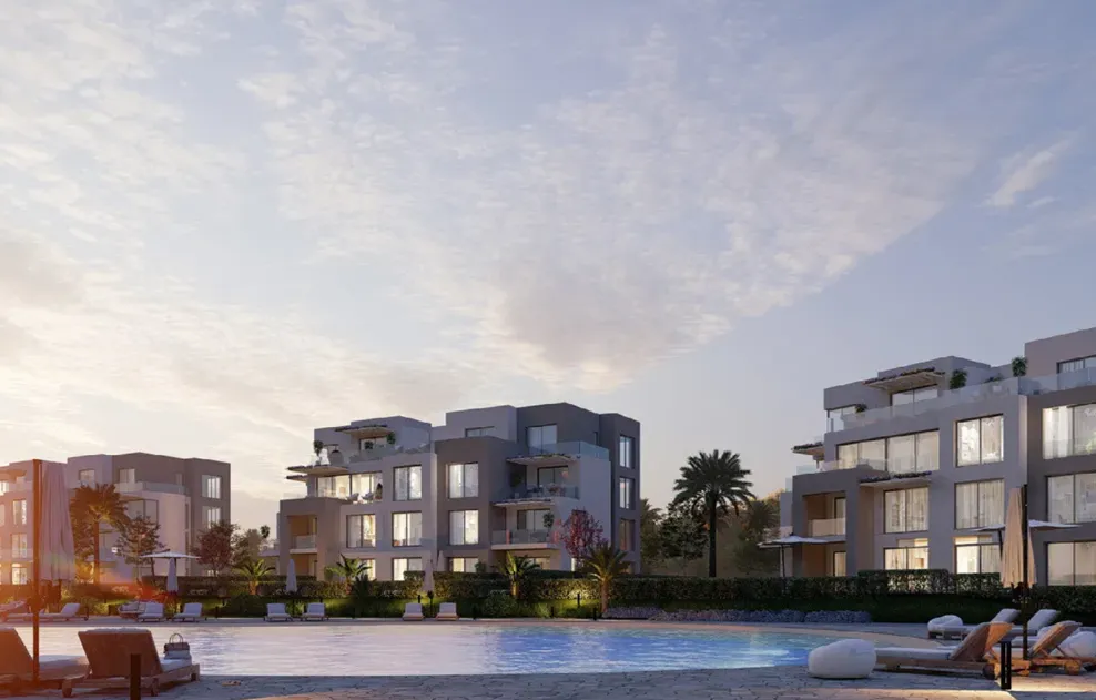 Chalet for sale in Hyde Park North - Seashore in Ras El Hekma of 107 m² with 2 bedrooms