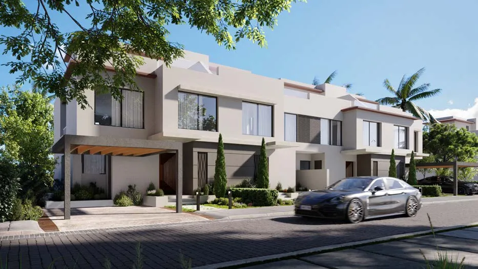 Townhouse for sale in Badya  in October Gardens of 187 m² with 3 bedrooms
