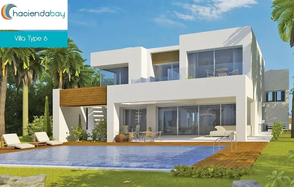 Villa for sale in Hacienda Bay in Sidi Abdel Rahman of 254 m² with 4 bedrooms