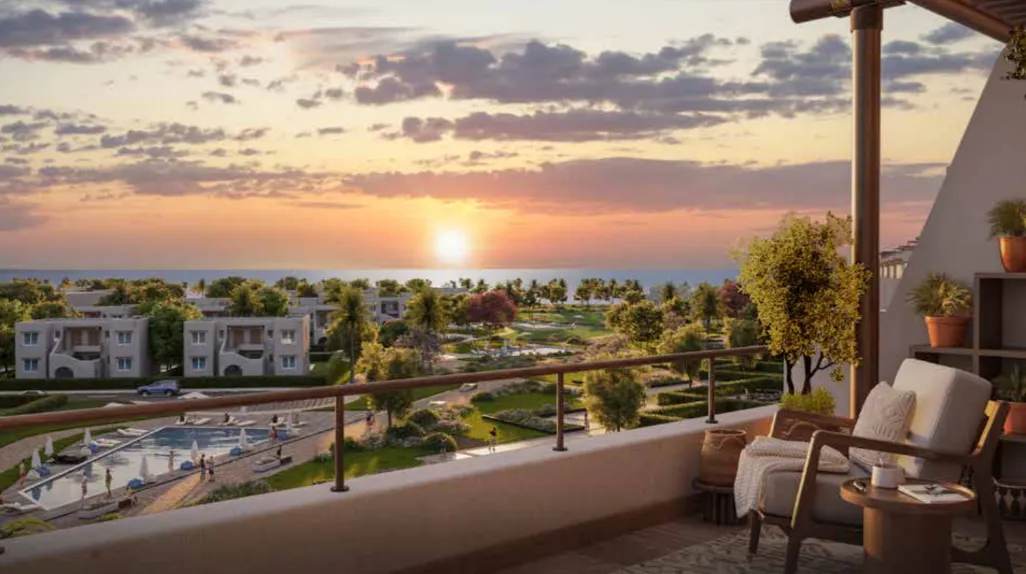 Chalet for sale in Hacienda West in Ras El Hekma of 100 m² with 2 bedrooms