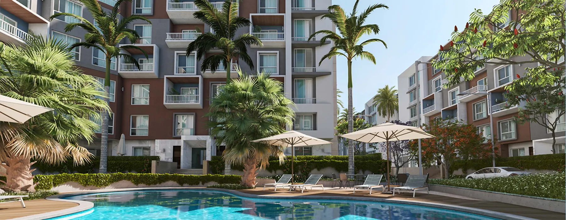 Apartment for sale in Amorada in New Cairo of 186 m² with 3 bedrooms