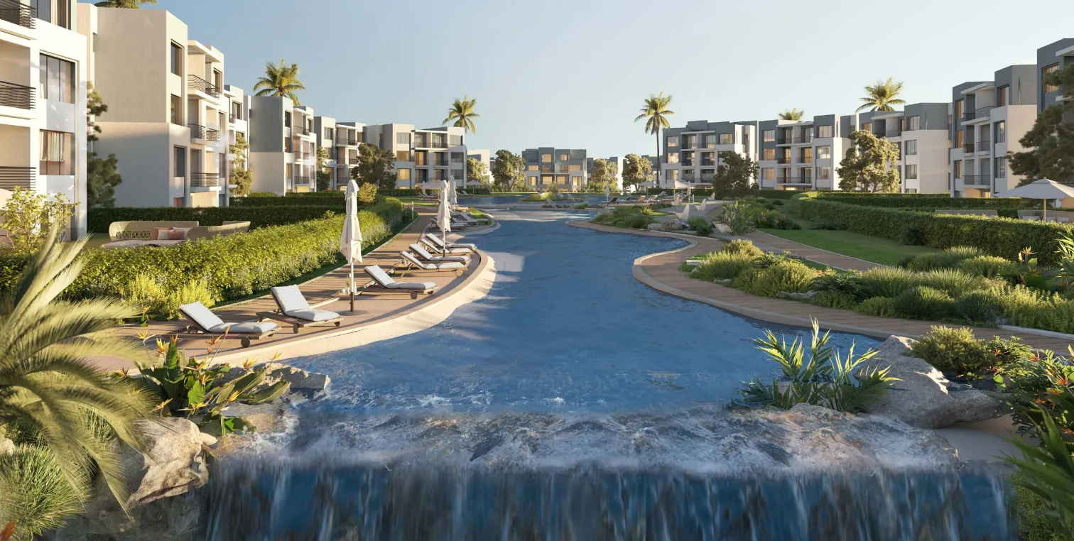 Chalet for sale in Seazen in Al Dabaa of 95 m² with 2 bedrooms