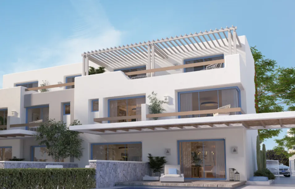 Townhouse for sale in LVLS Mountain View in Ras El Hekma of 185 m² with 3 bedrooms