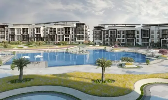 Duplex for sale in Porto Pyramids in 6th of October City of 150 m² with 2 bedrooms