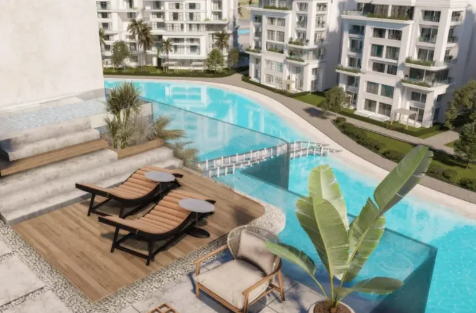 Apartment for sale in Lumia Lagoons in New Capital City of 199 m² with 3 bedrooms