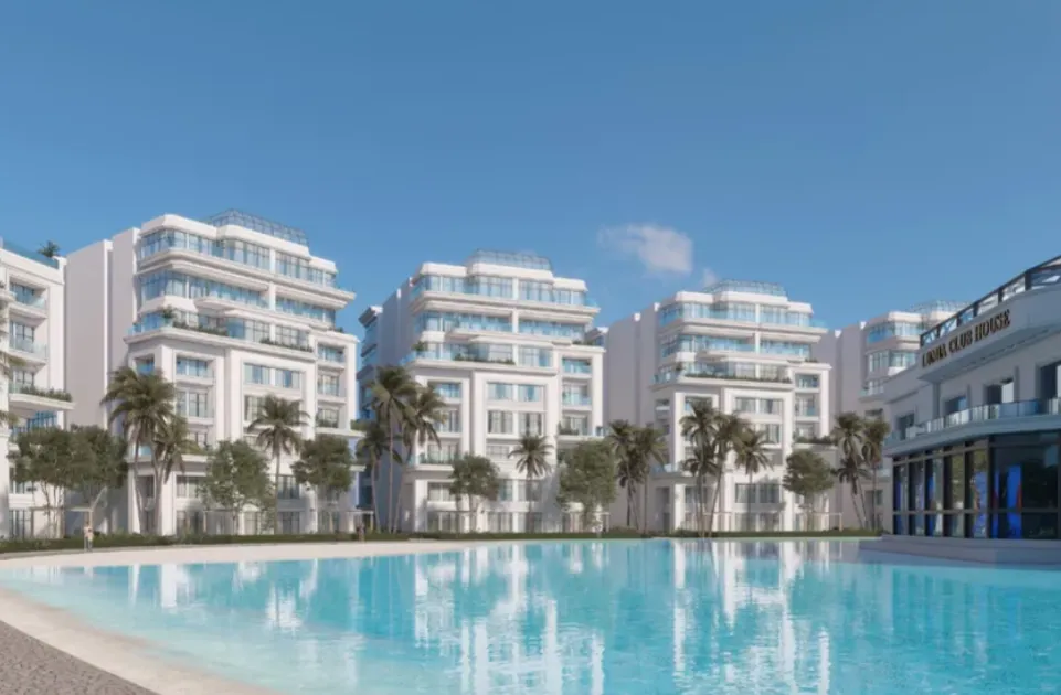 Apartment for sale in Lumia Lagoons in New Capital City of 199 m² with 3 bedrooms