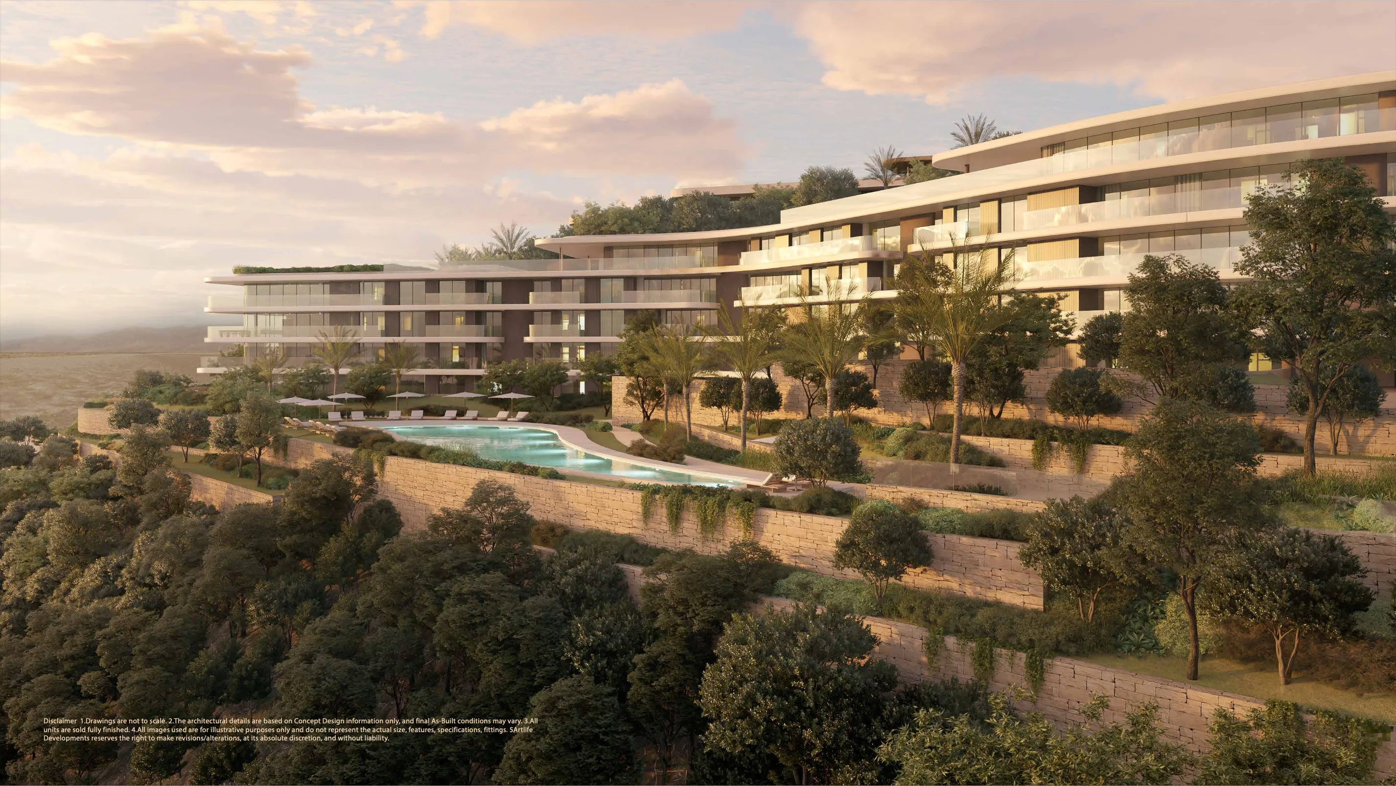 Apartment for sale in New Giza in 6th of October City of 99 m² with 1 bedrooms