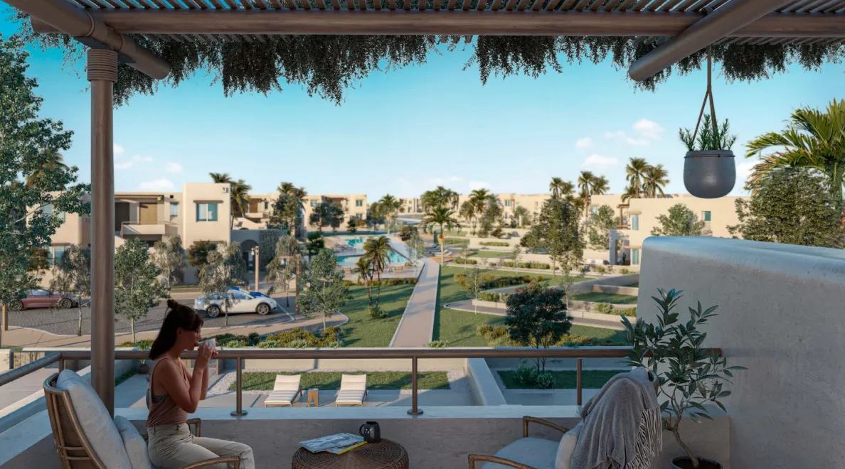 Chalet for sale in Hacienda West in Ras El Hekma of 126 m² with 2 bedrooms