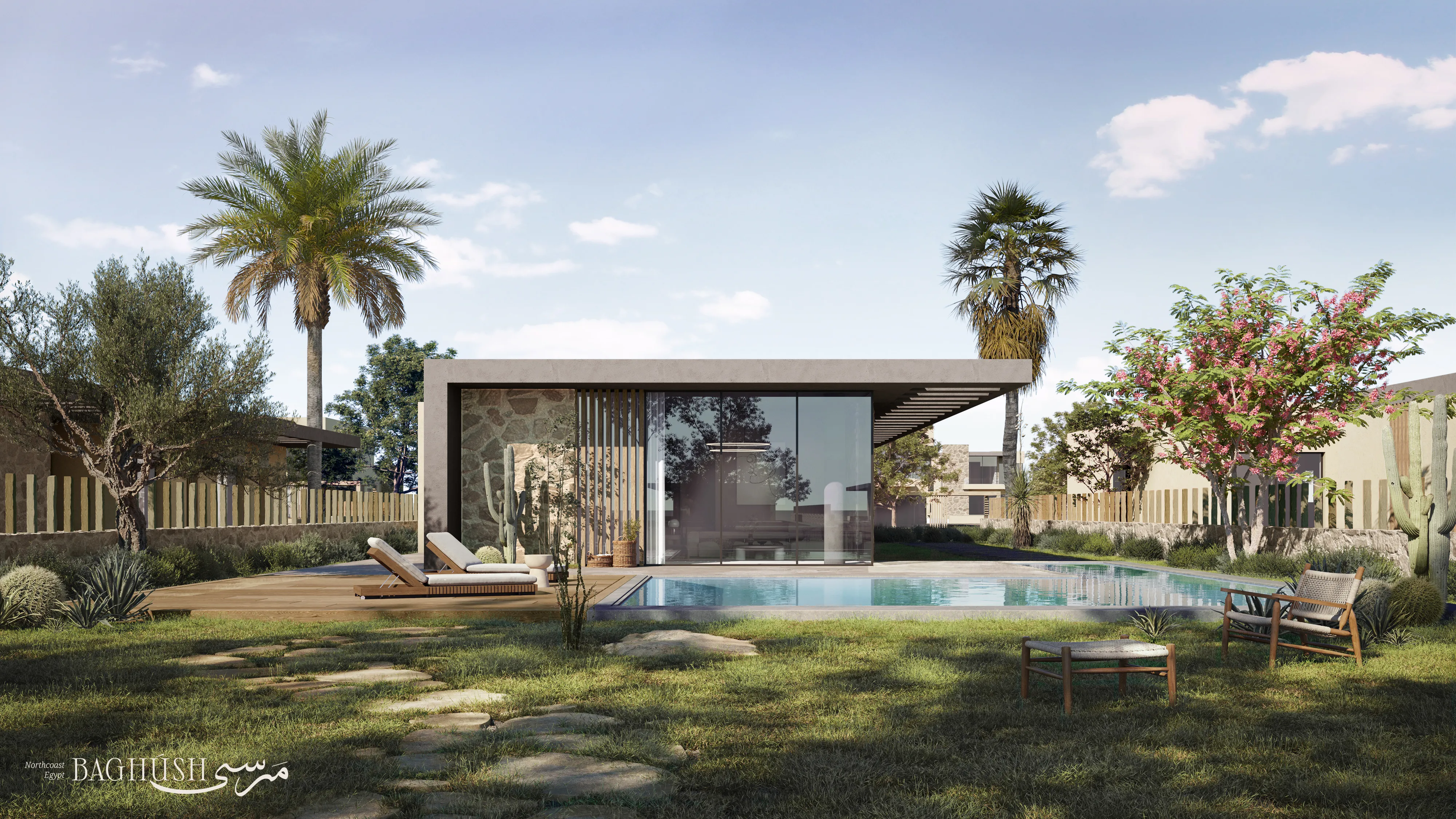 Chalet for sale in Marsa Baghush in Sidi Heneish of 320 m² with 4 bedrooms