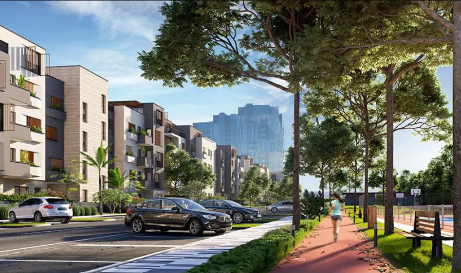 Apartment for sale in AEON Towers in 6th of October City of 160 m² with 2 bedrooms