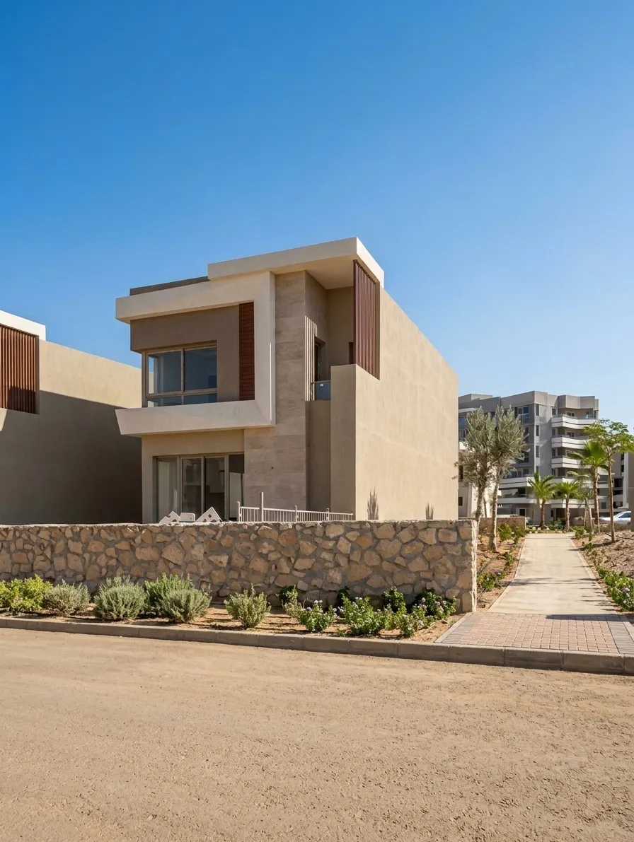 Villa for sale in Palm Hills New Alamein in Al Alamein of 226 m² with 4 bedrooms