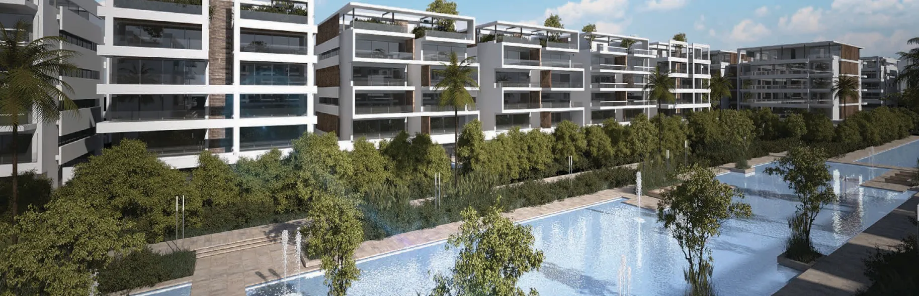 Apartment for sale in Lake View Residence in Golden Square of 130 m² with 2 bedrooms