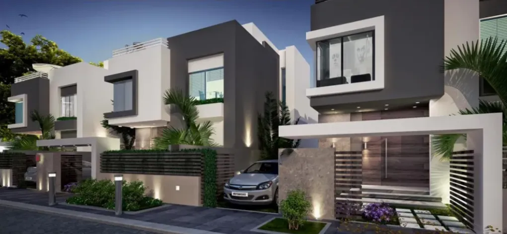 Townhouse for sale in Woodville in 6th of October City of 259 m² with 5 bedrooms