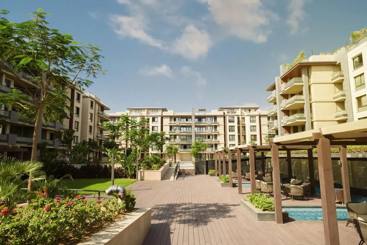 Apartment for sale in Azad Views in New Cairo of 128 m² with 3 bedrooms