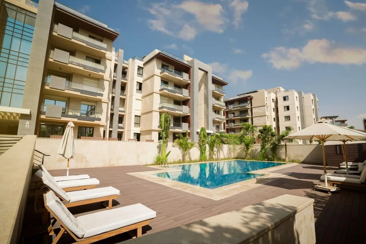 Apartment for sale in Azad Views in New Cairo of 128 m² with 3 bedrooms