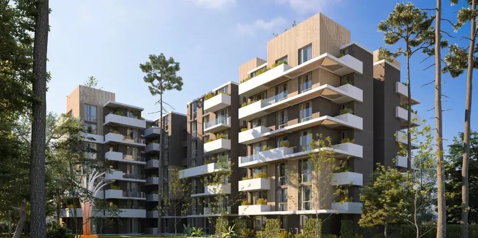 Apartment for sale in Il Bosco New Capital in New Capital City of 182 m² with 3 bedrooms